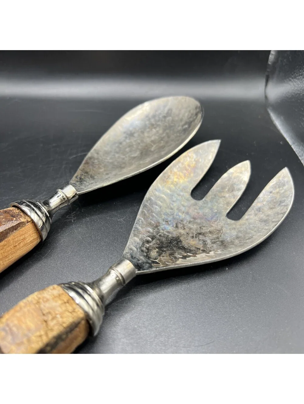 Vintage Salad Spoon And Fork